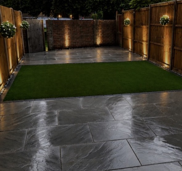 Garden Transformation — after